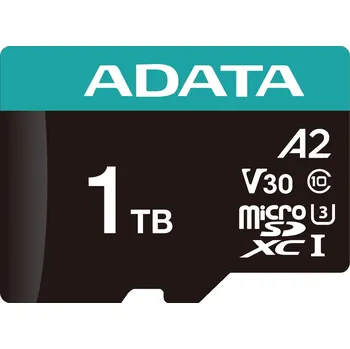 Paměťová karta Paměťová karta Adata microSD Premier Pro 1TB UHS1 U3 V30 100/85 MB/s + adaptér