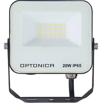 Optonica LED SMD FLOODLIGHT černé 20W 90lm/W AC180-265V 120° IP65 CCT(6000K/4000K/3000K)