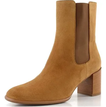 Dámské kozačky Högl chelsea kotník na podpatku camel 0-106612-1100 - 37.5 | P698582