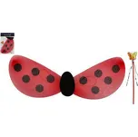 Teddies Křídla beruška s hůlkou nylon