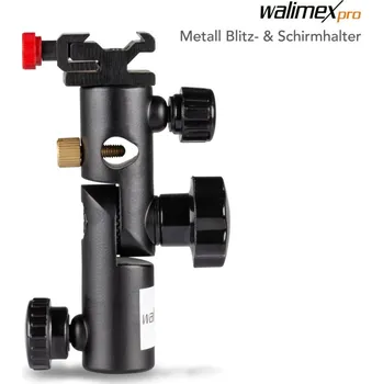 Deštník Walimex kovový držák na blesk a deštník