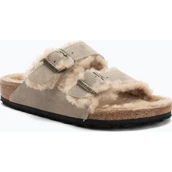Dámská obuv Nazouváky BIRKENSTOCK Arizona Shearling SL Regular taupe
