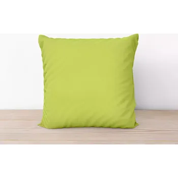 Povlak na dekorativní polštářek Bavlněný povlak na polštář Pistáciový 50x50