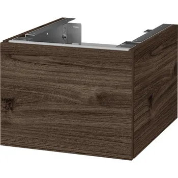 Deska pod umyvadlo Dřevojas Doplňková skříňka pod desku DSD SZZ1 40 (výška 30 cm) - D25 Teak / D25 Teak