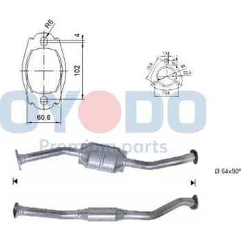 Katalyzátor Katalyzátor OYODO 20N0054-OYO