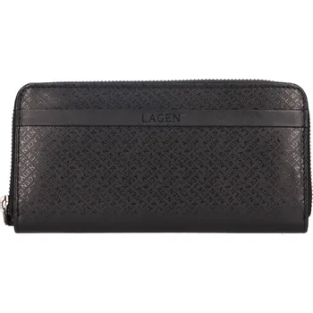 Peněženka Dámská kožená peněženka Lagen Torbea - černá