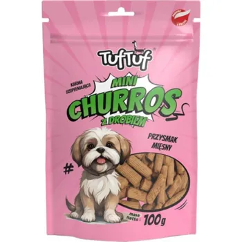 Pamlsek pro psa TUF TUF Mini Churros with poultry - pamlsek pro psa - 100g