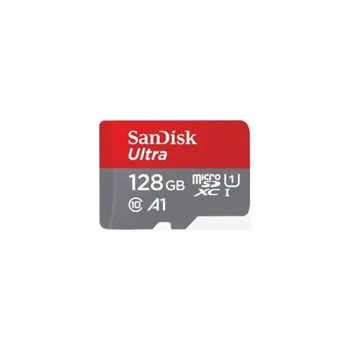Ukládání dat Paměťová karta Sandisk Ultra microSDXC 128 GB 140 MB/s A1 Class 10 UHS-I, s adaptérem