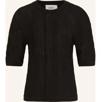 Dámský svetr Ba&Sh Dámské Úpletové Tričko Philo S 3/4 Rukávem, černá, 34