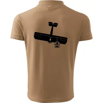 Pánská košile RC letadlo - Polokošile pánská Pique Polo 203 - XL ( Písková )