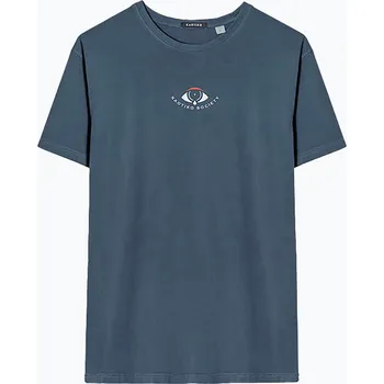 Pánské tričko Pánské tričko Kaotiko Washed Free Your Mind navy