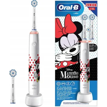 Elektrický zubní kartáček ORAL-B Pro 3 Kid Junior, dětský eletrický zubní kartáček, Minnie