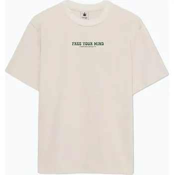 Pánské tričko Pánské tričko Kaotiko M / C Free Your Mind Organic Cotton ivory
