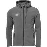 Pánská zimní mikina Umbro TRISTEN S Tmavě šedá, Bílá