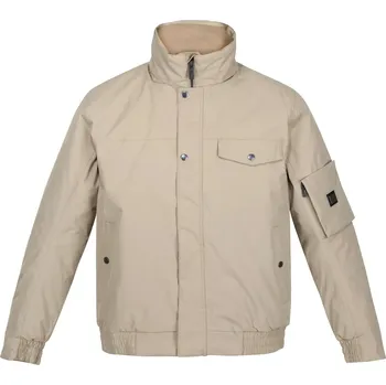 REGATTA Pánská nepromokavá bunda M KAŠTANOVÁ|ZELENÁ