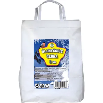 Krmivo pro ptáka Slunečnice černá 2 kg, taška"