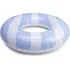 Nafukovací kruh Swim Essentials The Beach Club Blue/White 120 cm 