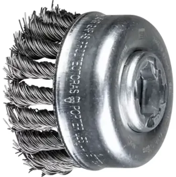 Brusný kotouč Pferd 43305028 |Hrncový kartáč splétaný POS TBG 65/X-LOCK INOX 0,50