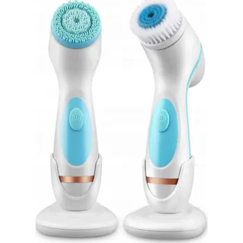 Elektrický čistič pleti Symfony elektrický kartáček na obličej Agestop, modrý
