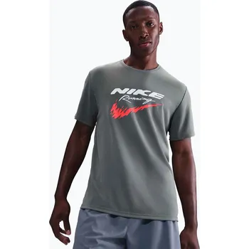 Pánské tričko Pánské běžecké tričko Nike Miler Dri-Fit UV smoke grey