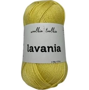 Příze Woolkie Toolkie Lavania Light Yellow Pletací příze