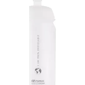 Láhev Force Bio Earth cyklistická láhev 500 ml transparentní/šedá