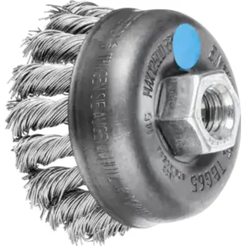 Brusný kotouč Pferd 43305004 |Hrncový kartáč splétaný POS TBG 65/M14 INOX 0,50