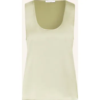Patrizia Pepe Dámský Saténový Top, světle zelená, 36