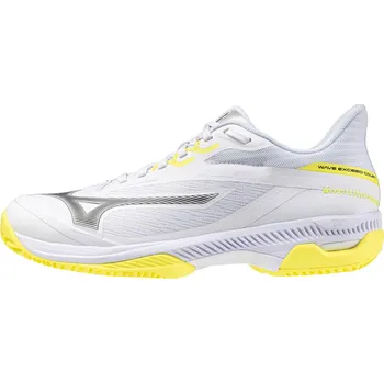 Dámská běžecká obuv Dámské padelové boty Mizuno Wave Exceed Court Padel White/Black Sand/Lemon Tonic EUR 40