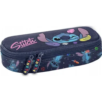 Penál PASO Penál Stitch modrý