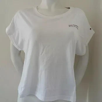 Dámské tričko Dámské tričko UW0UW03632 YBR bílé - Tommy Hilfiger M