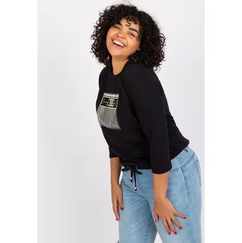 Dámská košile Halenka RV BZ 7480.61P černá jedna velikost