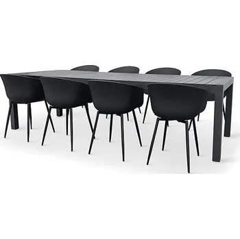 Zahradní sestava NOELA Set zahradního nábytku GRANDE PASTO XXL + RIKKE 1+10