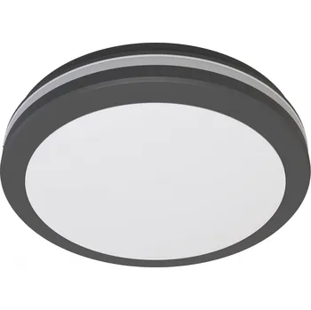 Optonica LED VENKOVNÍ STROPNÍ SVÍTIDLO černé 30W 3000LM CCT CRI>80 IP65 - Mikrovlné čidlo