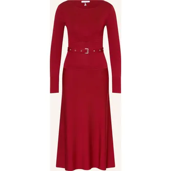 Dámské šaty Patrizia Pepe Dámské Pletené Šaty, tmavě červená, 40