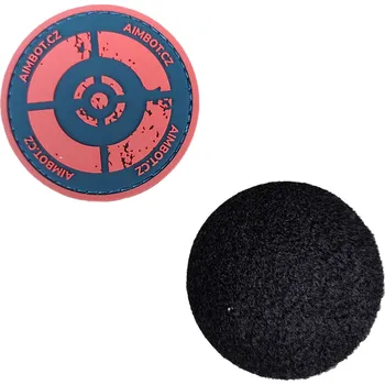 Airsoft Týmová nášivka pro airsoft Aimbot - červený tým