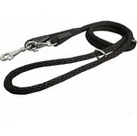 BAFPET Lanové přepínací vodítko SPIRÁLA (14 mm, 240 cm) - Černá