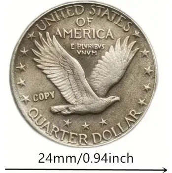 Replika mince Quarter Dollar 1923