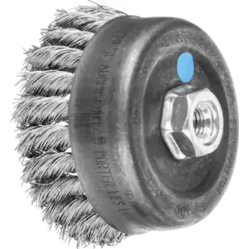 Brusný kotouč Pferd 43308044 |Hrncový kartáč splétaný TBG 100/M14 INOX 0,50