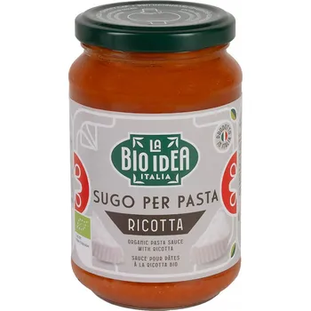 Hotové jídlo Bio Idea Omáčka na těstoviny s ricottou Bio 340 g