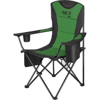 Zahradní nábytek Skládací kempingové křeslo NILS Camp NC3501 zelené