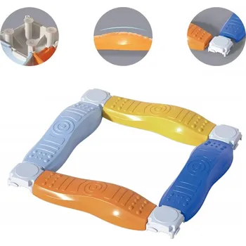 Dřevěná hračka Woopie WOOPIE Modulární balanční dráha Sensory Path Square