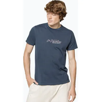 Pánské tričko Pánské tričko Kaotiko M / C Washed On Vacation navy