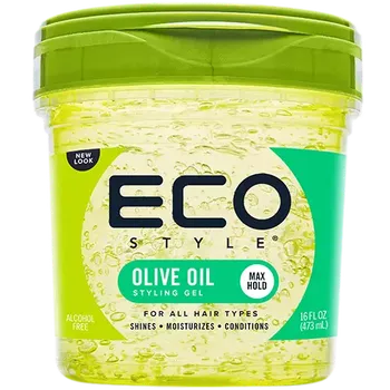 Stylingový přípravek Stylingový gel na vlasy ECO STYLE 473 ml Velikost: 437 ml, typ: Olive Oil (pro všechny typy vlasů), síla (1-10): 10