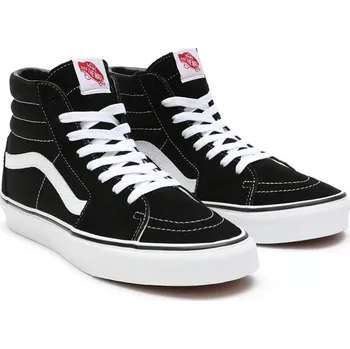 Pánské tenisky lifestylová obuv VANS SK8-HI BLACK/BLACK/WHITE - 42