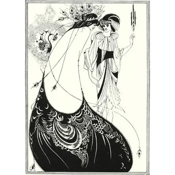 Plakát Plakát, Obraz - The Peacock Skirt, 1920, Beardsley, Aubrey (1872-98)