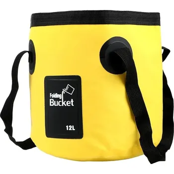 kbelík Skládací přenosný kbelík na vodu | cestovní kbelík, kempingové vybavení - Žluť