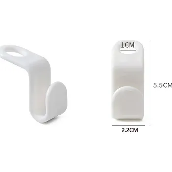 Věšák Plastový úsporný věšák do skříně | věšák, organizér - 5 KS