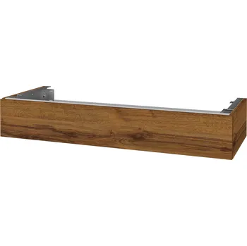 Dřevojas Doplňková skříňka pod desku DSD SZZ 120 (výška 20 cm) - D27 Cognac / D27 Cognac