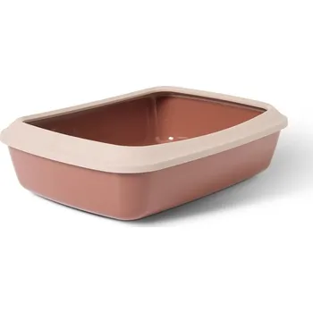 Toaleta pro kočku Savic toaleta pro kočky IRIZ toskánská červená 50x37x14cm